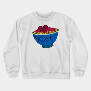 Mom Spaghetti Crewneck Sweatshirt